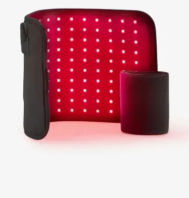Glokore Red Light Therapy Wrap — flexible body-conforming wearable with dual-wavelength LED panels